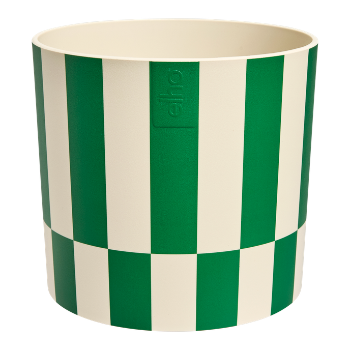 xmas blocks & stripes 15cm mistletoe green